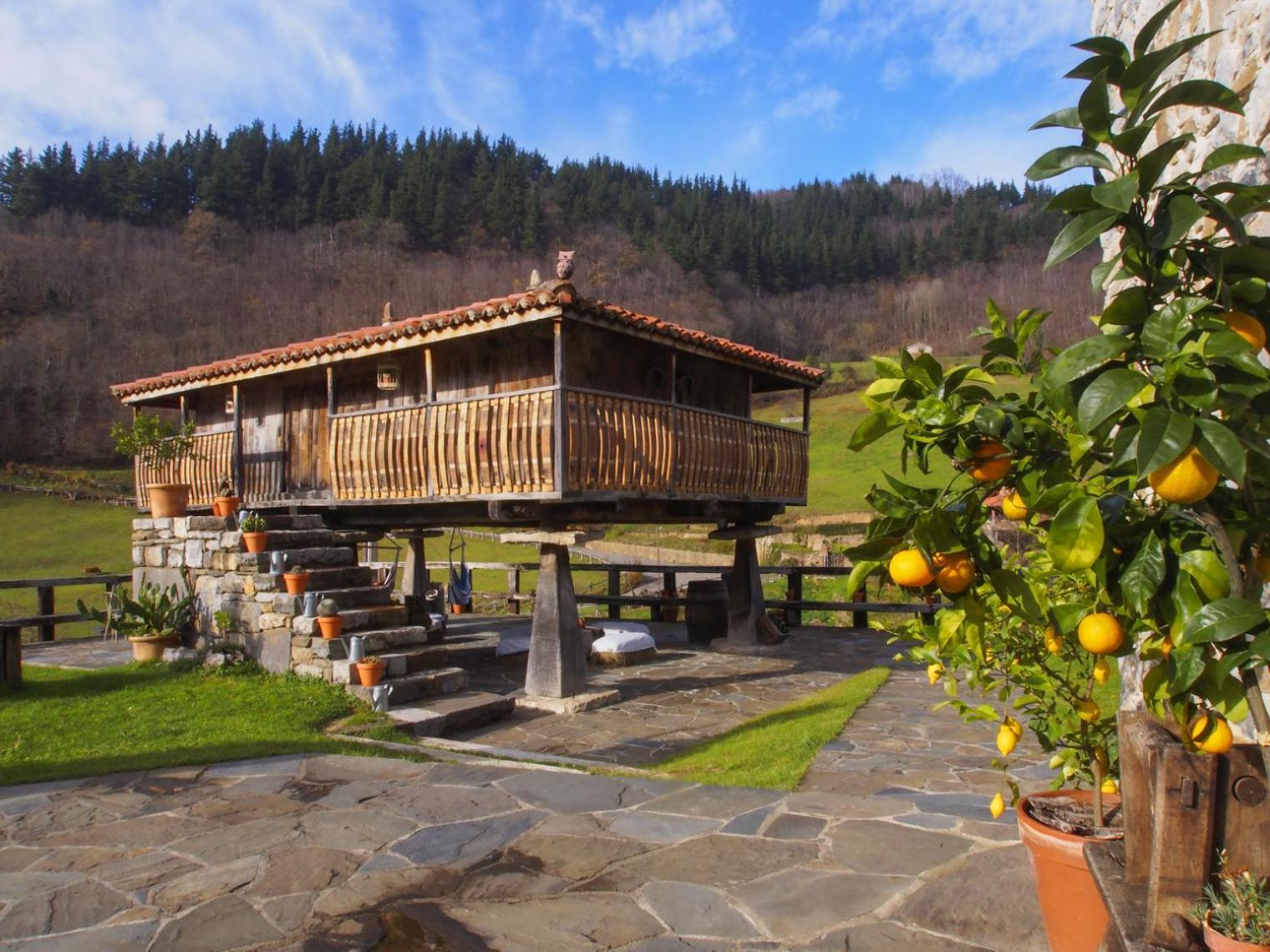 Casona De El Castaniu Hotel Serrapio Eksteriør billede